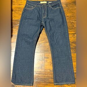 Men's Slim Straight Blue Jeans
